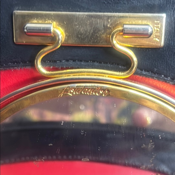 Lou Taylor Black Vintage Shoulder Bag - Picture 2 of 8